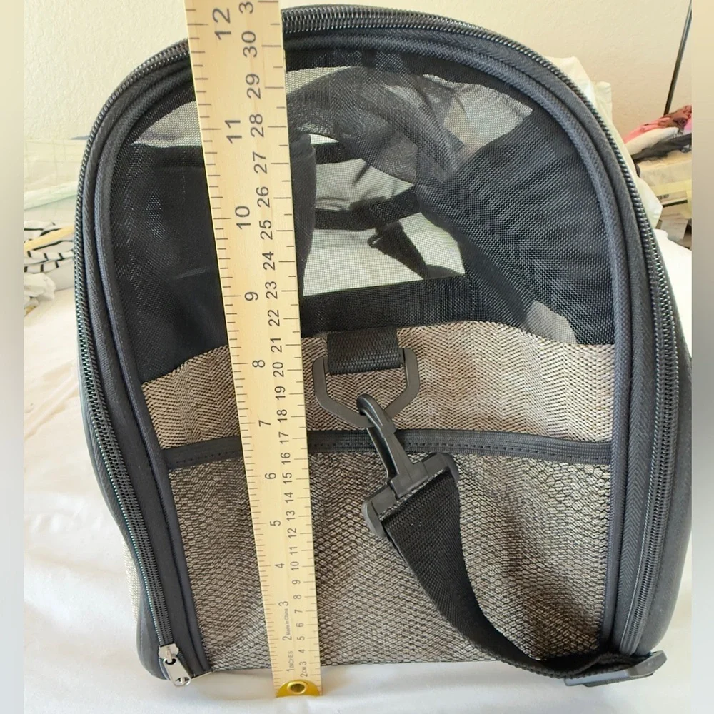 AKC Tan and Black Dog Travel Carrier